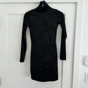 BumpSuite Velvet Nicole Maternity Dress XS in Black - Lightly Worn